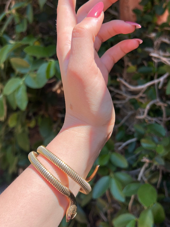 Cleopatra Snake Bangle c. 1960