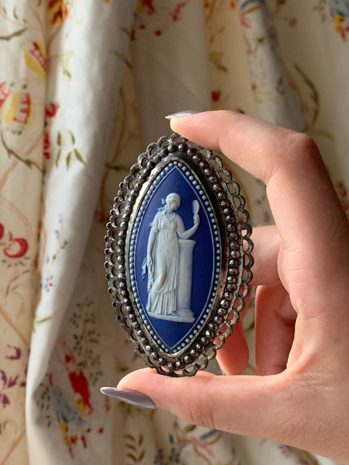 Supremely Rare Wedgwood Collaboration with Bolton Plaque of Vanity