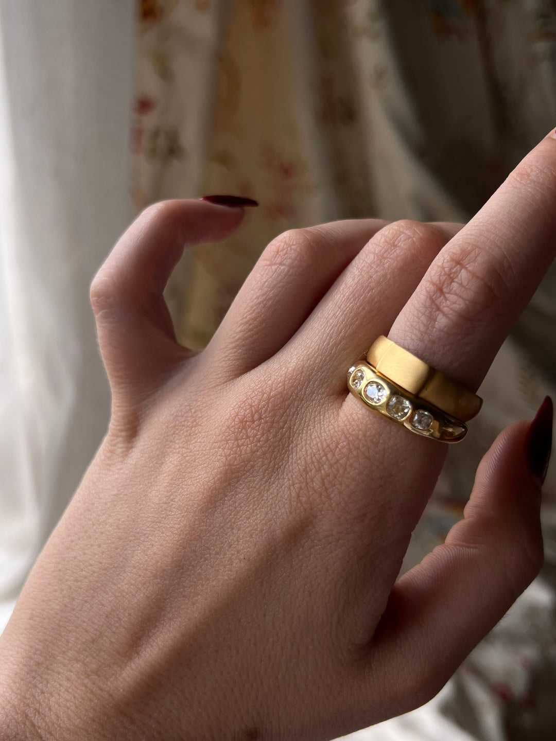 Curio Original Butter Band Ring in 20ct Gold