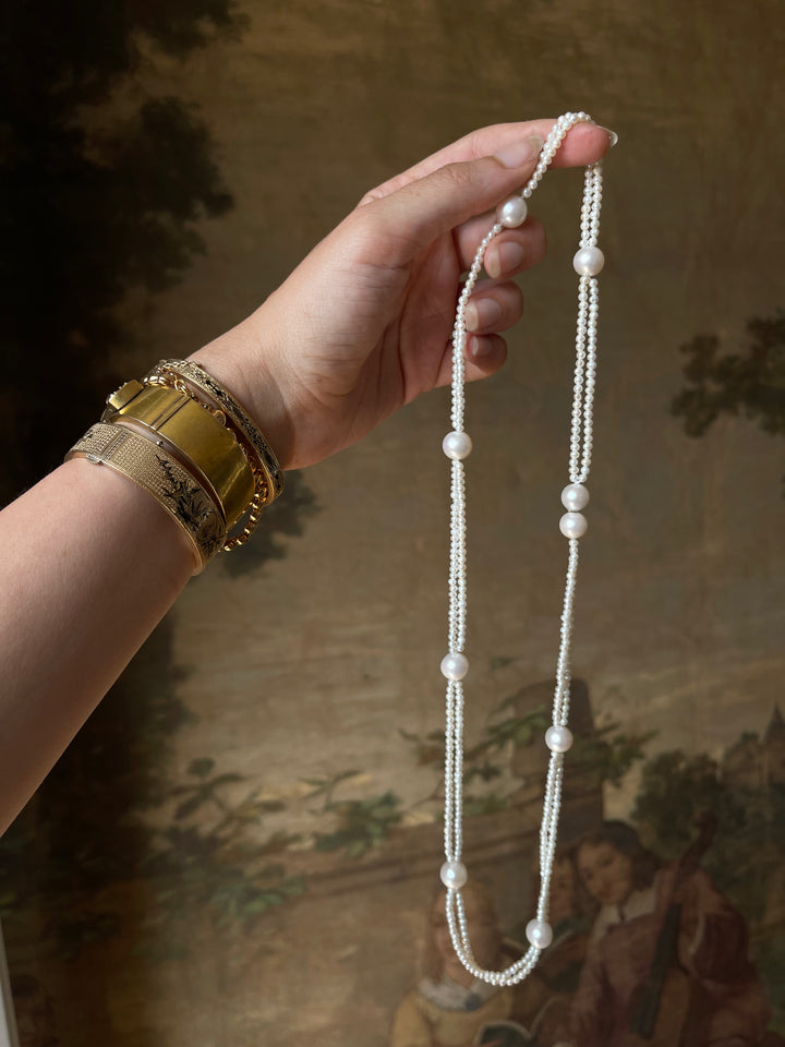 The Eloise | 26" Classic All Cream | 10mm Statement Pearls
