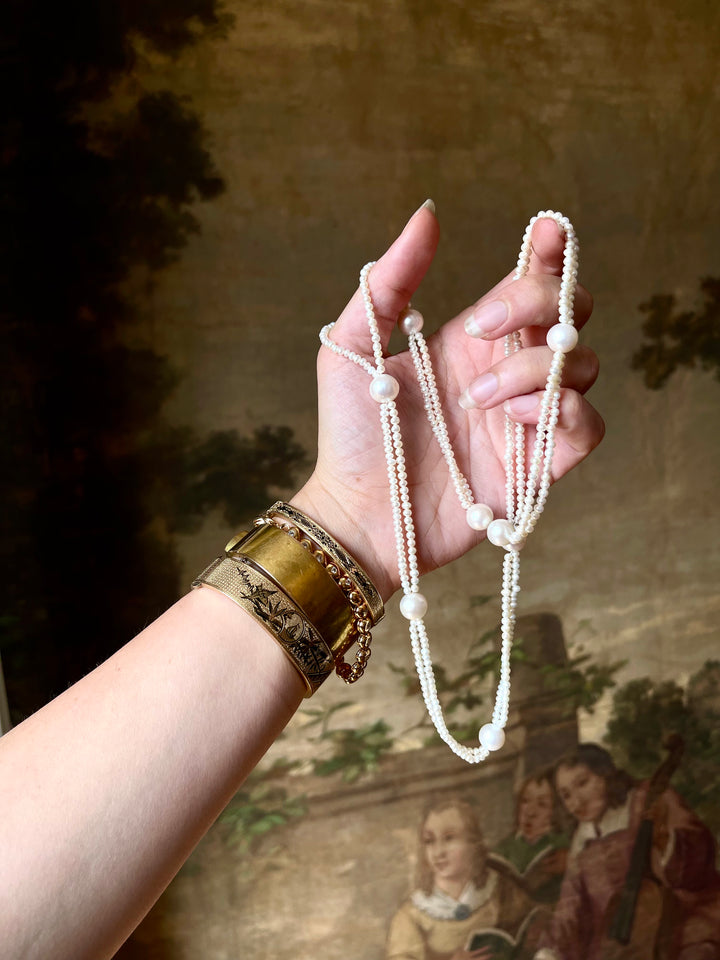 The Eloise | 26" Classic All Cream | 10mm Statement Pearls