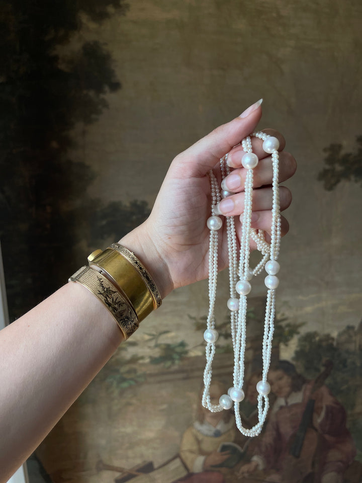 The Eloise | 26" Classic All Cream | 10mm Statement Pearls