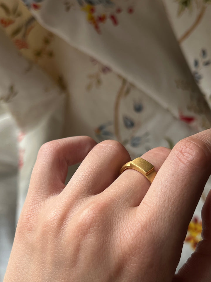 Curio Original Simple Plinth Ring