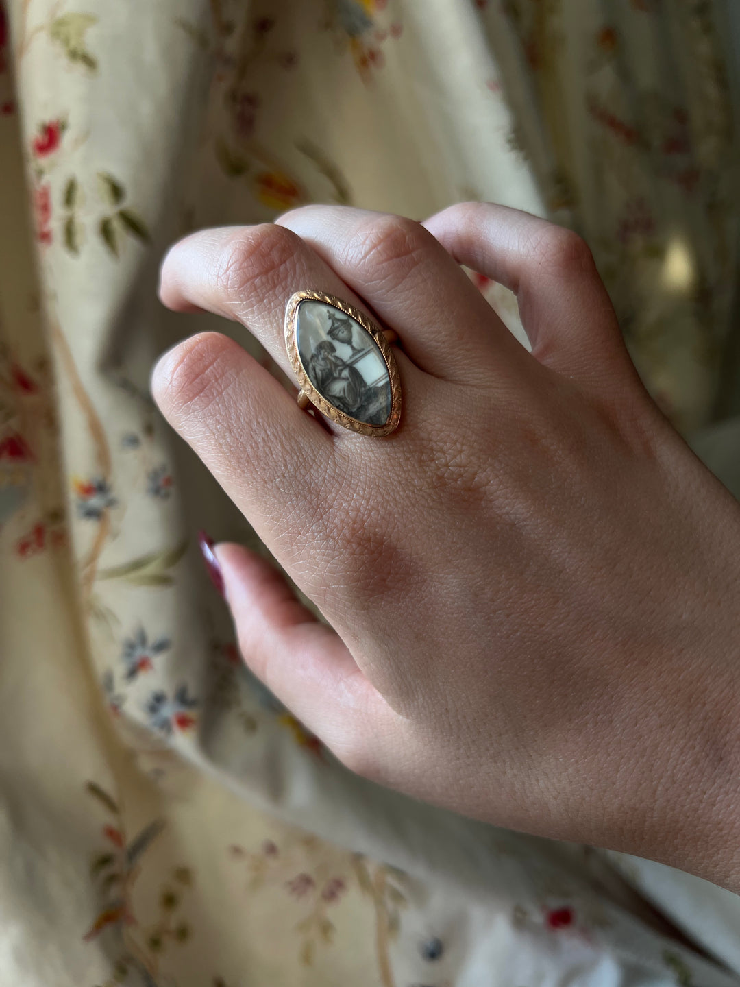 Extremely Rare + Special 18th Century Mourning Ring