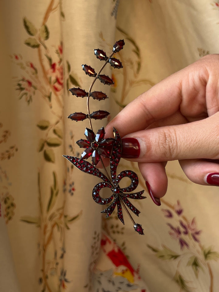 Outrageously Beautiful Garnet Aigrette