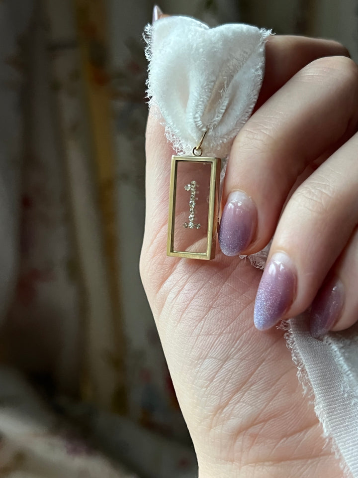 Stunning Late 20th C No 1 Pendant