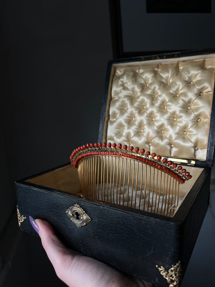 Napoleonic Period Coral Tiara