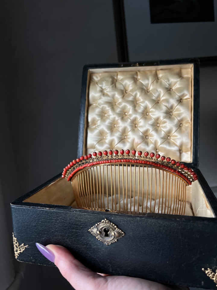Napoleonic Period Coral Tiara