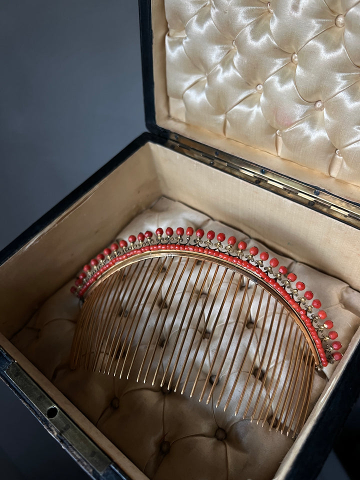 Napoleonic Period Coral Tiara