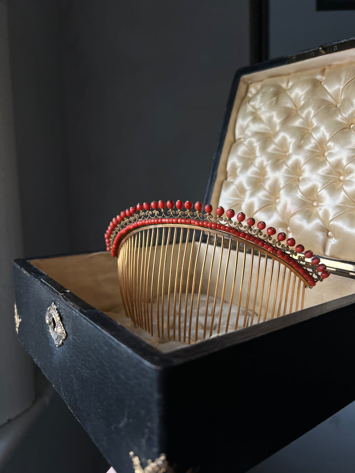Napoleonic Period Coral Tiara