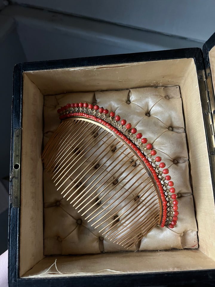 Napoleonic Period Coral Tiara