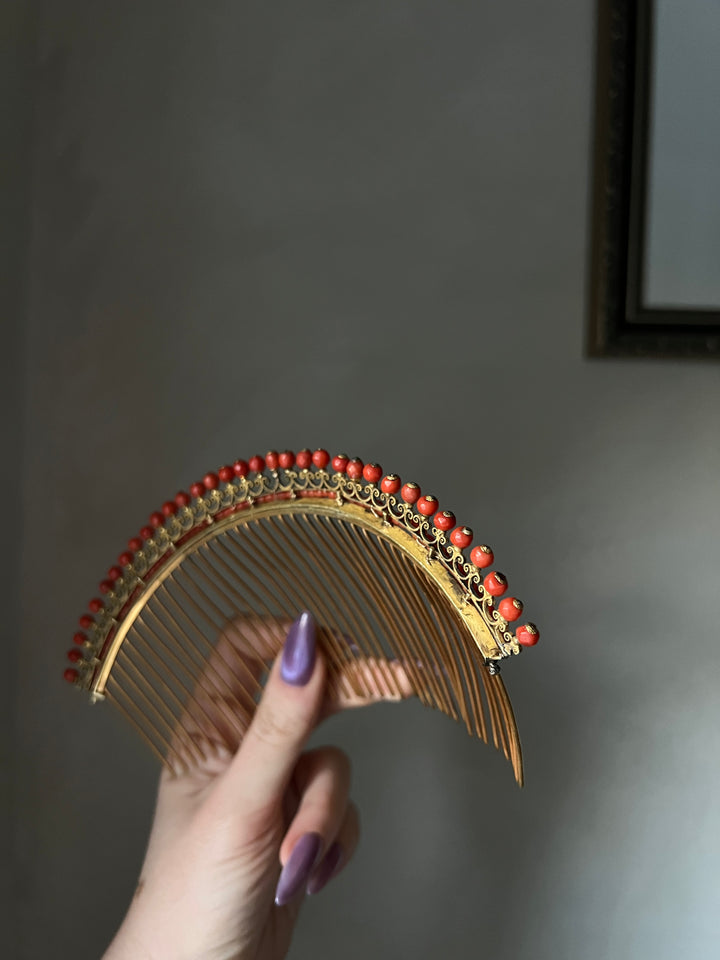 Napoleonic Period Coral Tiara