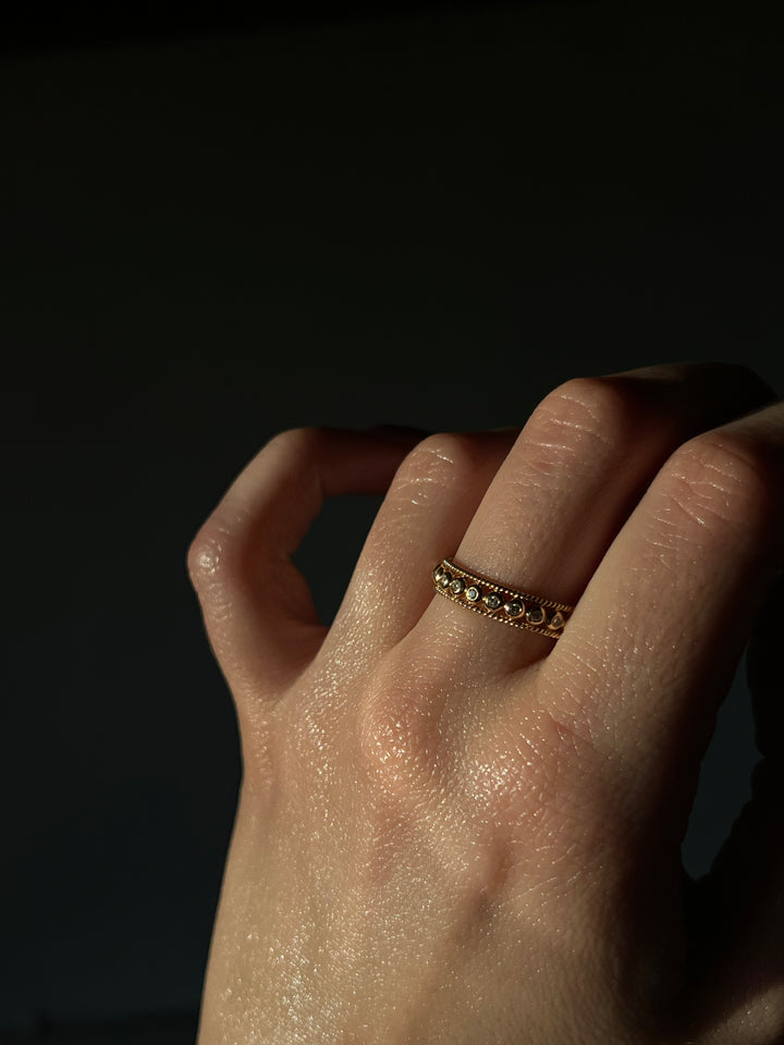 Superb Vintage Diamond Eternity Band