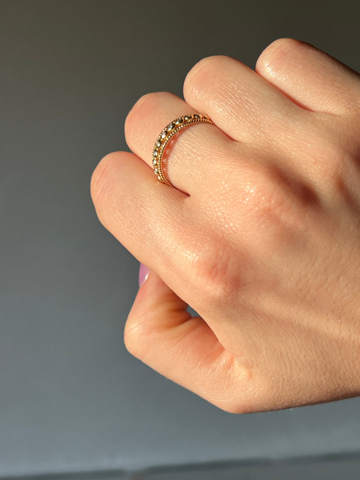 Superb Vintage Diamond Eternity Band