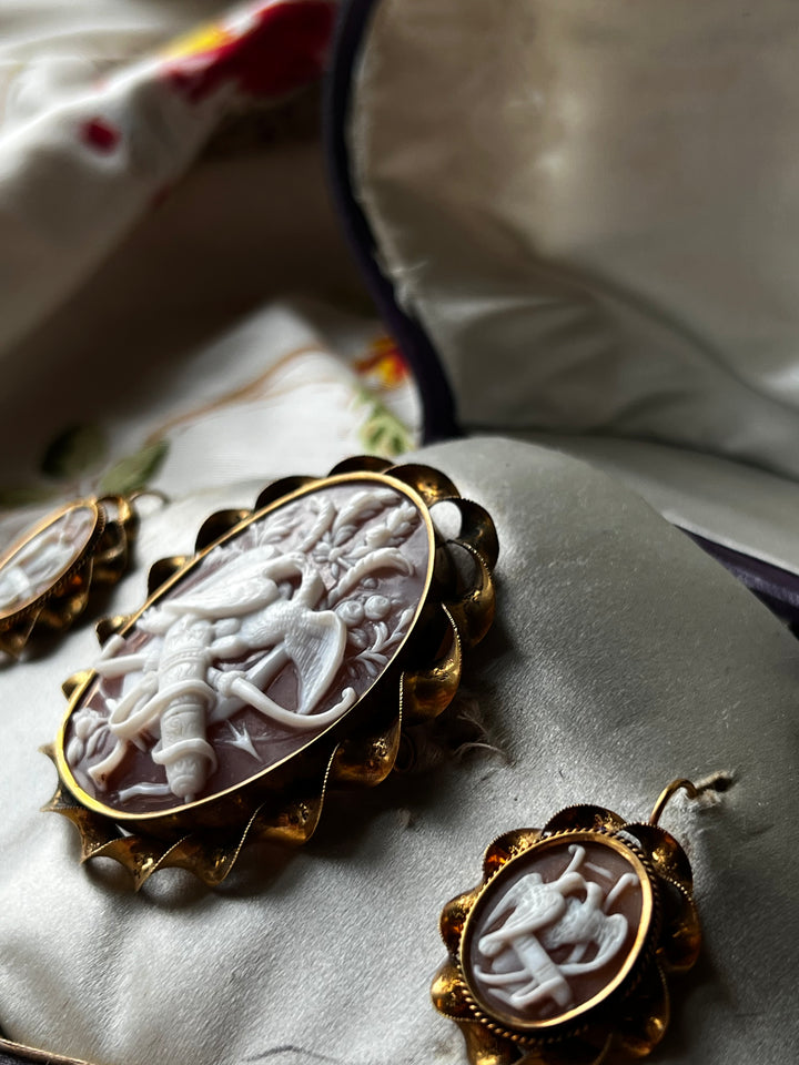 Outstanding Demi-Parure; The Instruments of Diana