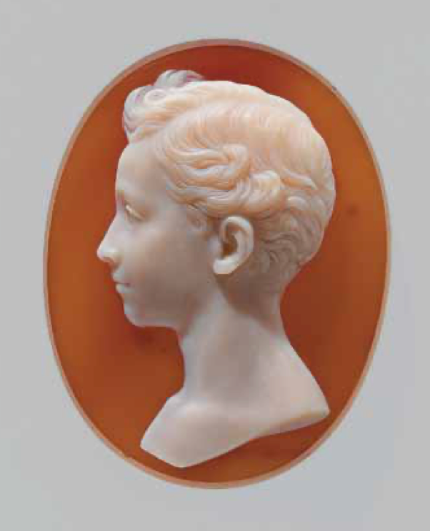 Napoleon III Onyx Cameo Brooch of Hera, Attributed to Paul Victor Lebas