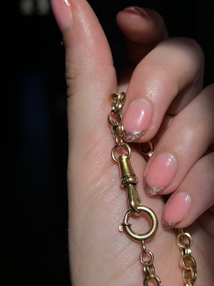 Outstanding Napoleon III Period 18ct Chain
