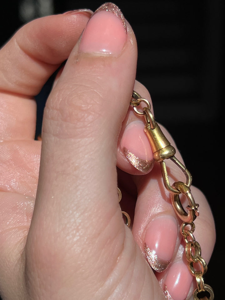 Outstanding Napoleon III Period 18ct Chain