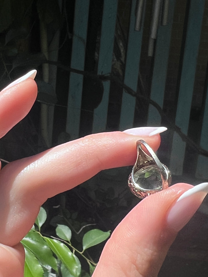 Sumptuous Art Deco Aquamarine Cocktail Ring