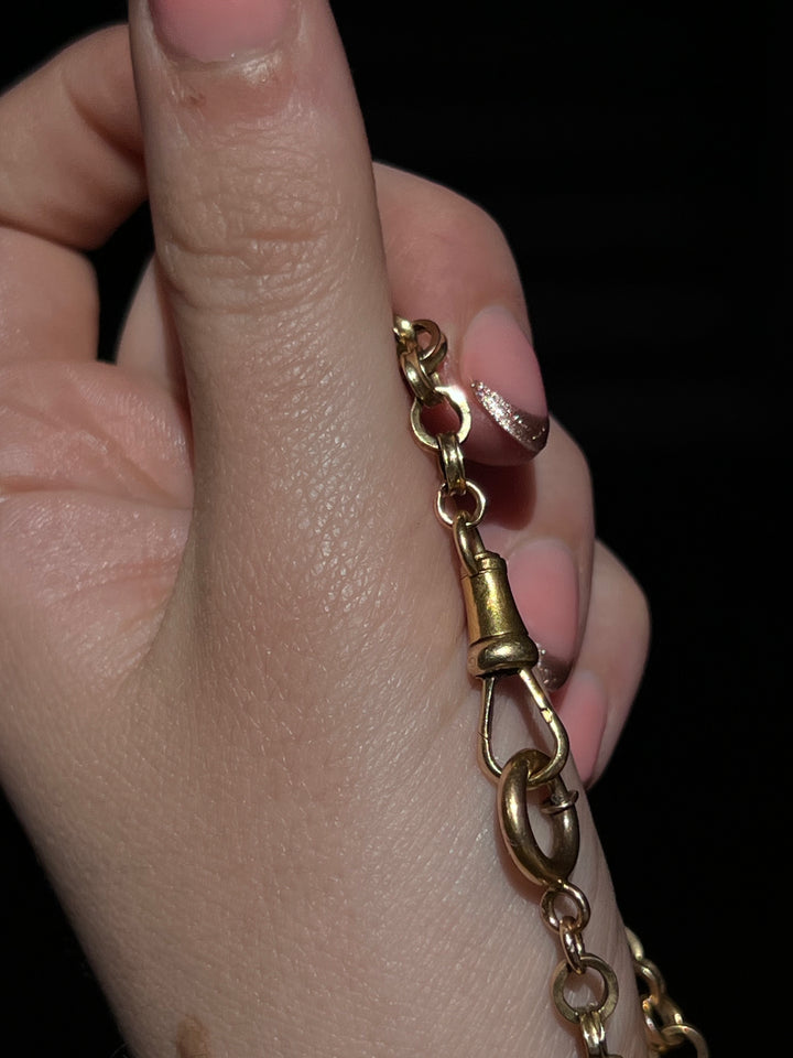 Outstanding Napoleon III Period 18ct Chain