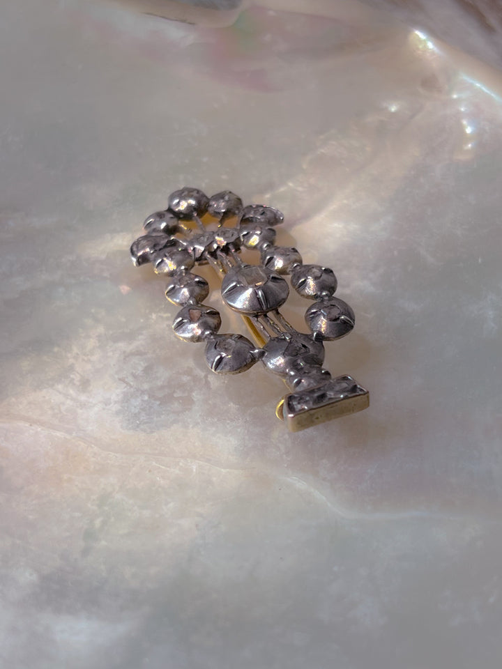 Extremely Rare Georgian Lyre//Giardinetti Brooch