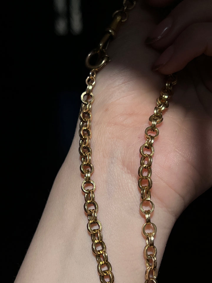 Outstanding Napoleon III Period 18ct Chain