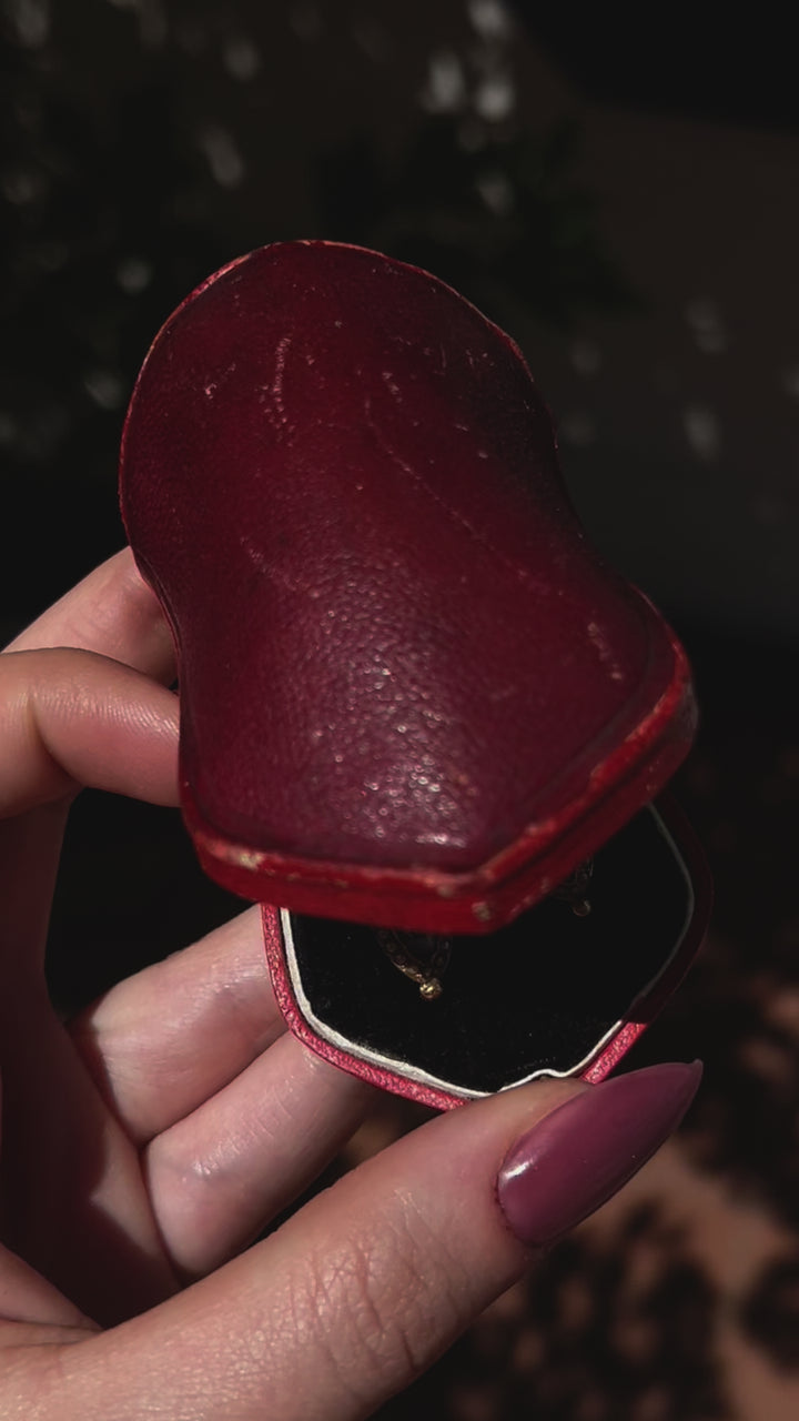 Napoleon III Period French 'En Grissaille' Day-To-Night Earrings