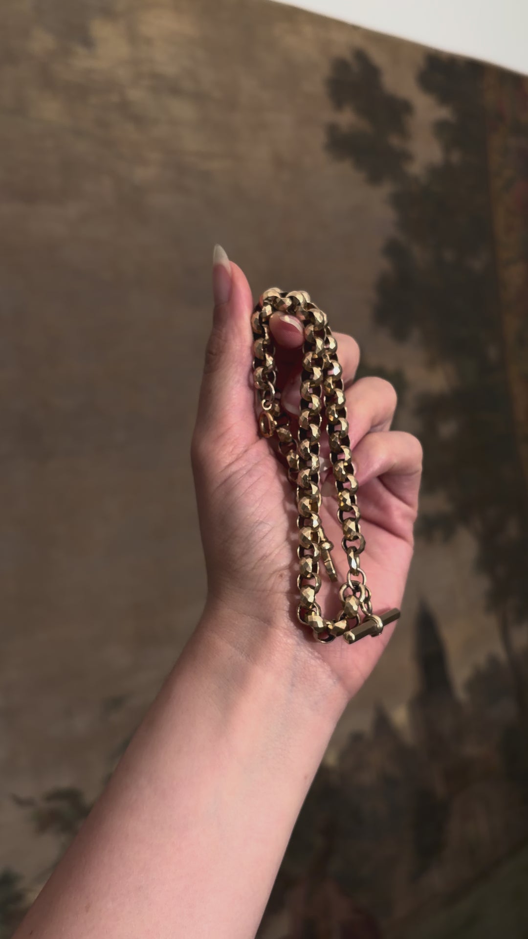 Exceptional English Rollo Chain Circa 1870