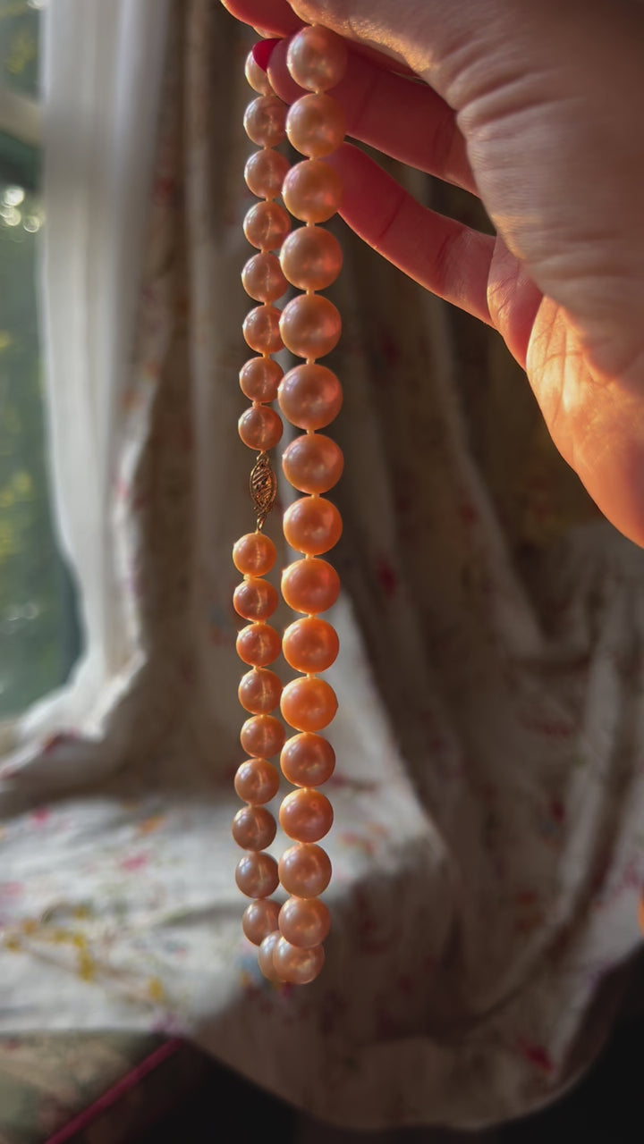 Exceptional Pink Freshwater Pearls