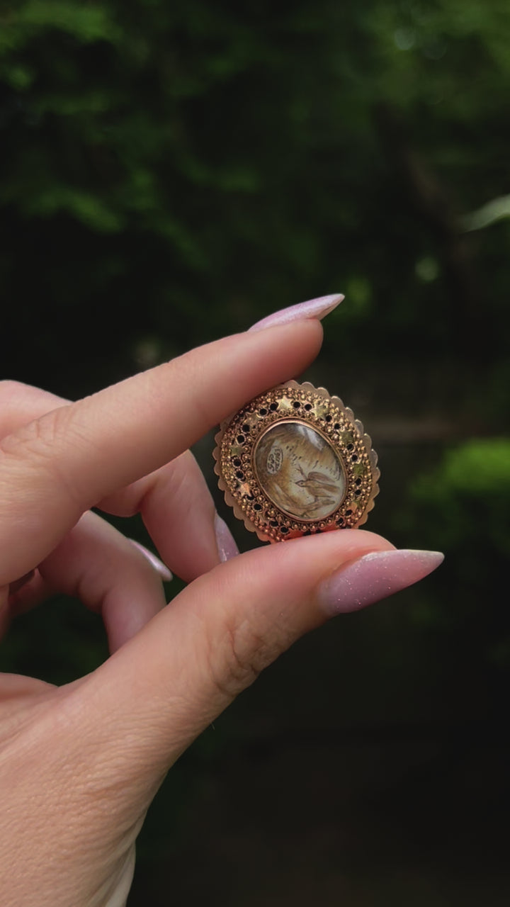 Exceptional 19th Century Small Scale Memorial Pendant