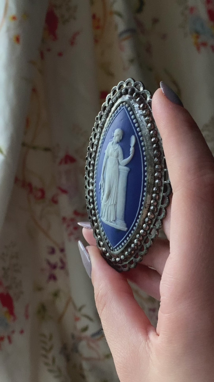 Supremely Rare Wedgwood Collaboration with Bolton Plaque of Vanity