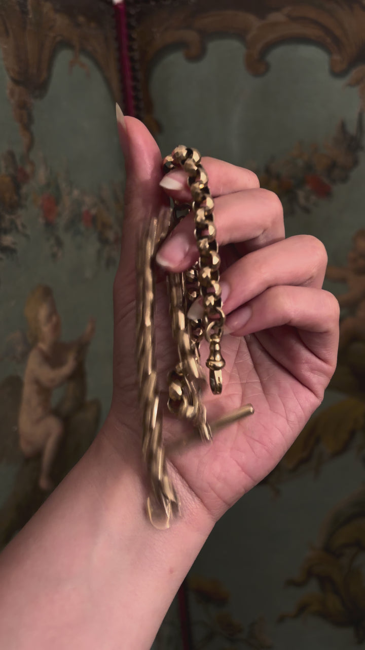 Exceptional English Rollo Chain Circa 1870