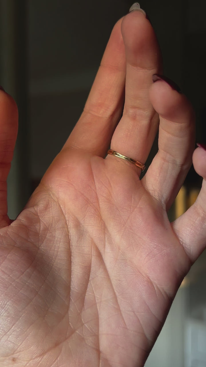 Amethyst and Diamond French Navette Ring