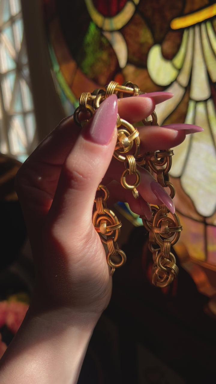 Exceptional Renaissance Revival Armillary Sphere Collar 15ct
