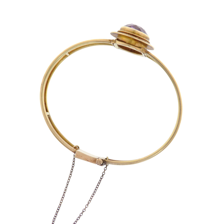 14k Victorian Amethyst Bracelet C 1870