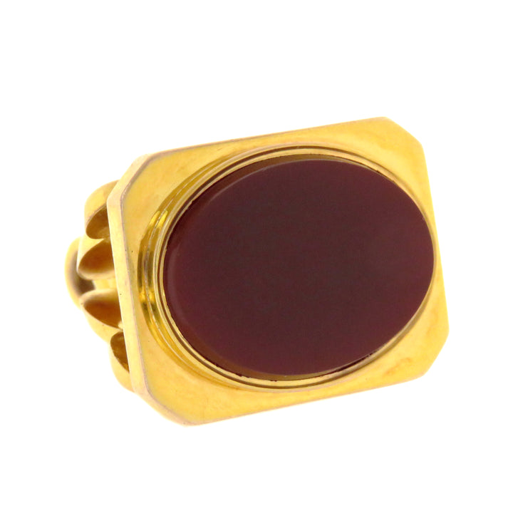 Superb 9ct Carnelian Fob Circa 1930