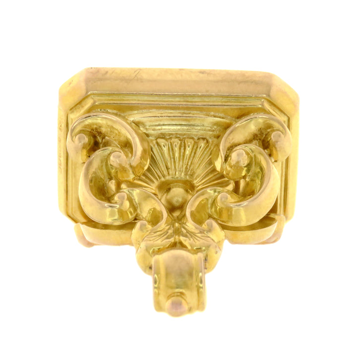 Superb 9ct Carnelian Fob Circa 1930