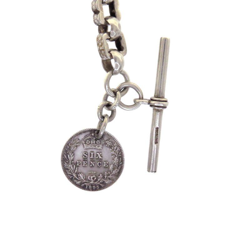 Rare Victorian Station Chain in Sterling
