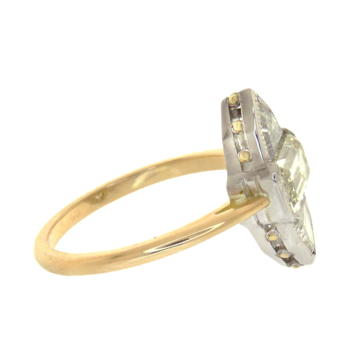 18ct & Platinum Marquise de Pompadour Ring 2.08ctw
