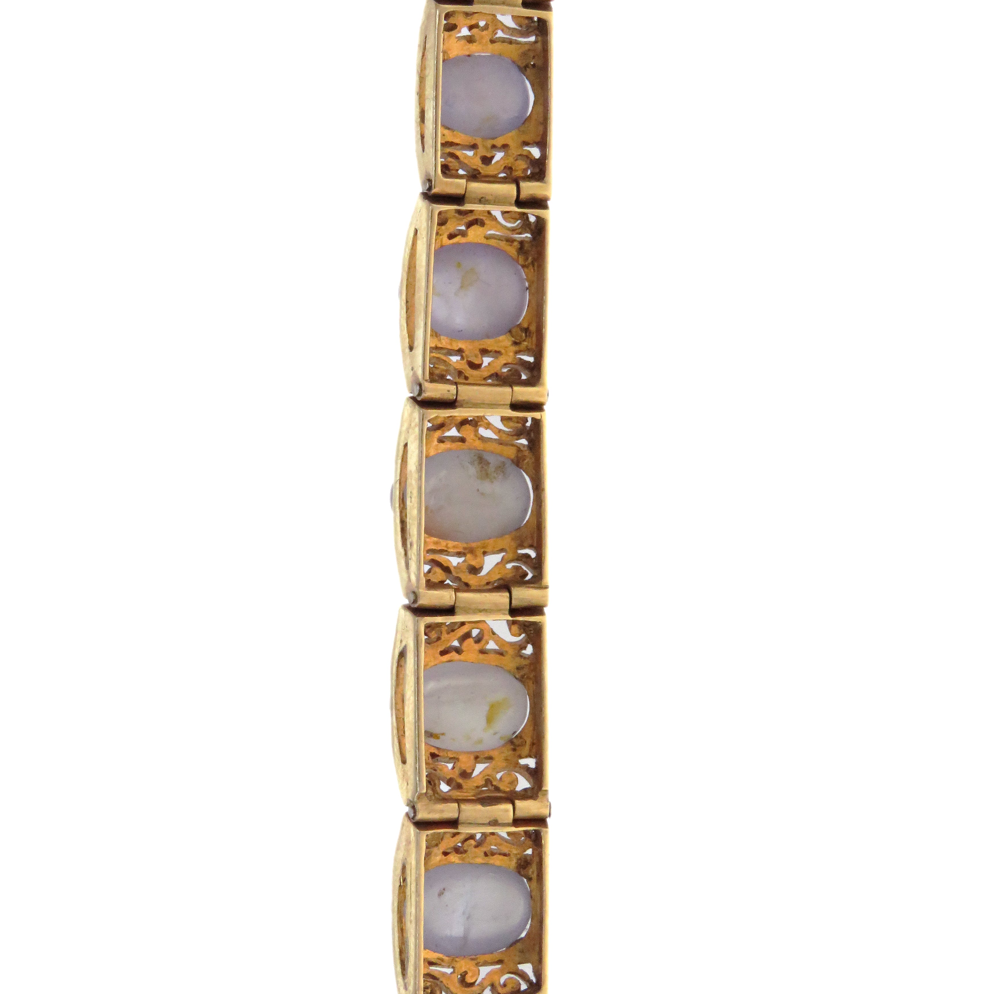 14k Garden Gate Star Sapphire Bracelet