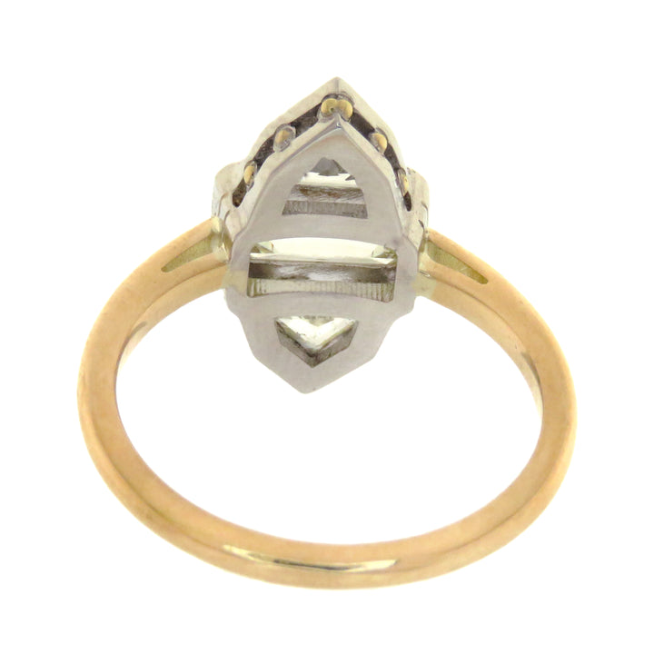 18ct & Platinum Marquise de Pompadour Ring 2.08ctw