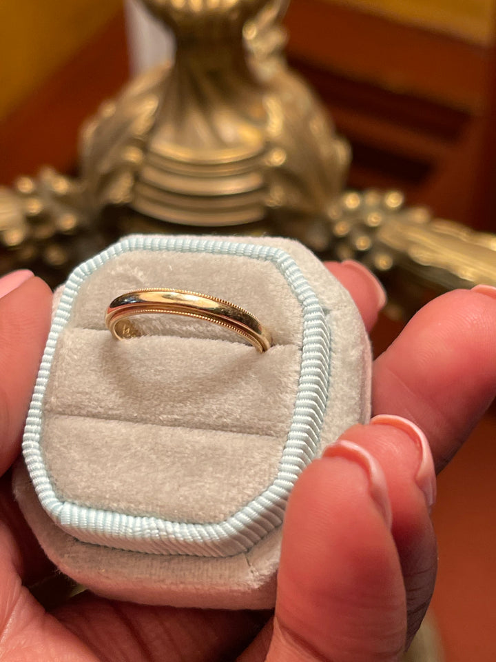 Yellow Gold Wedding Band