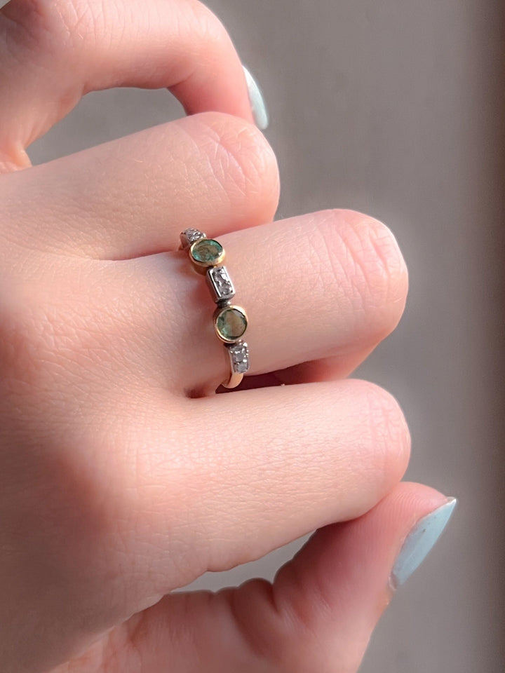 15k, Platinum, Diamond, and Emerald Band