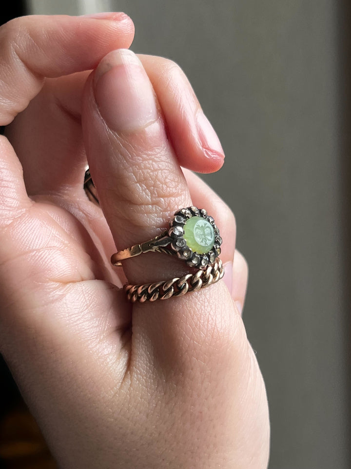 Special 9k Chain Ring Circa 1870