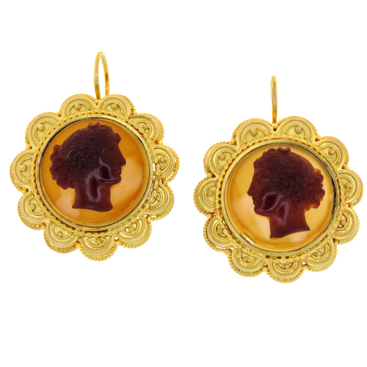 15ct Agate Psyche and Diana Demi-Parure