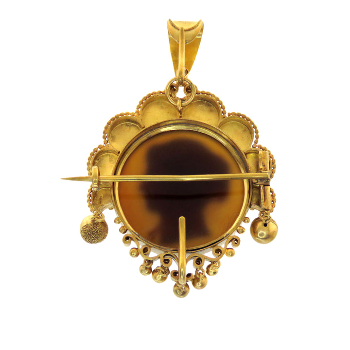 15ct Agate Psyche and Diana Demi-Parure