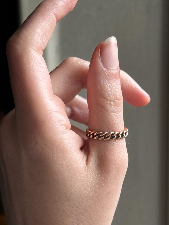 Special 9k Chain Ring Circa 1870