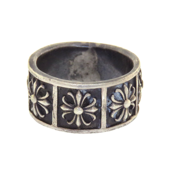 Maltese Cross Sterling Silver Band *