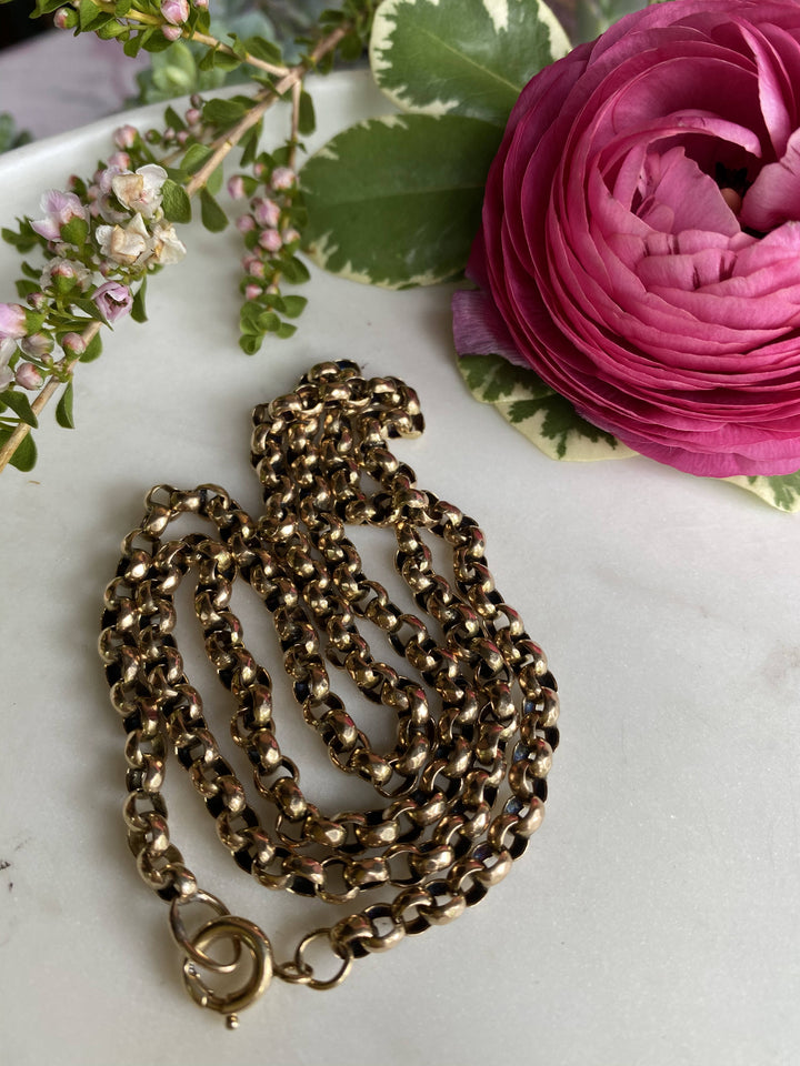 9k Victorian Rolo Chain