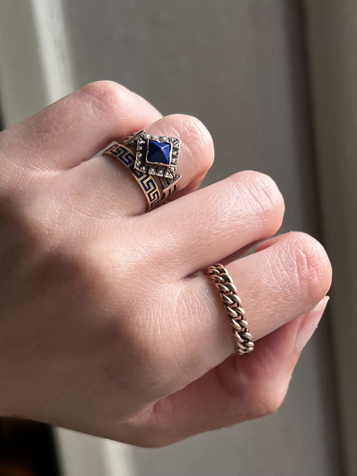 Special 9k Chain Ring Circa 1870
